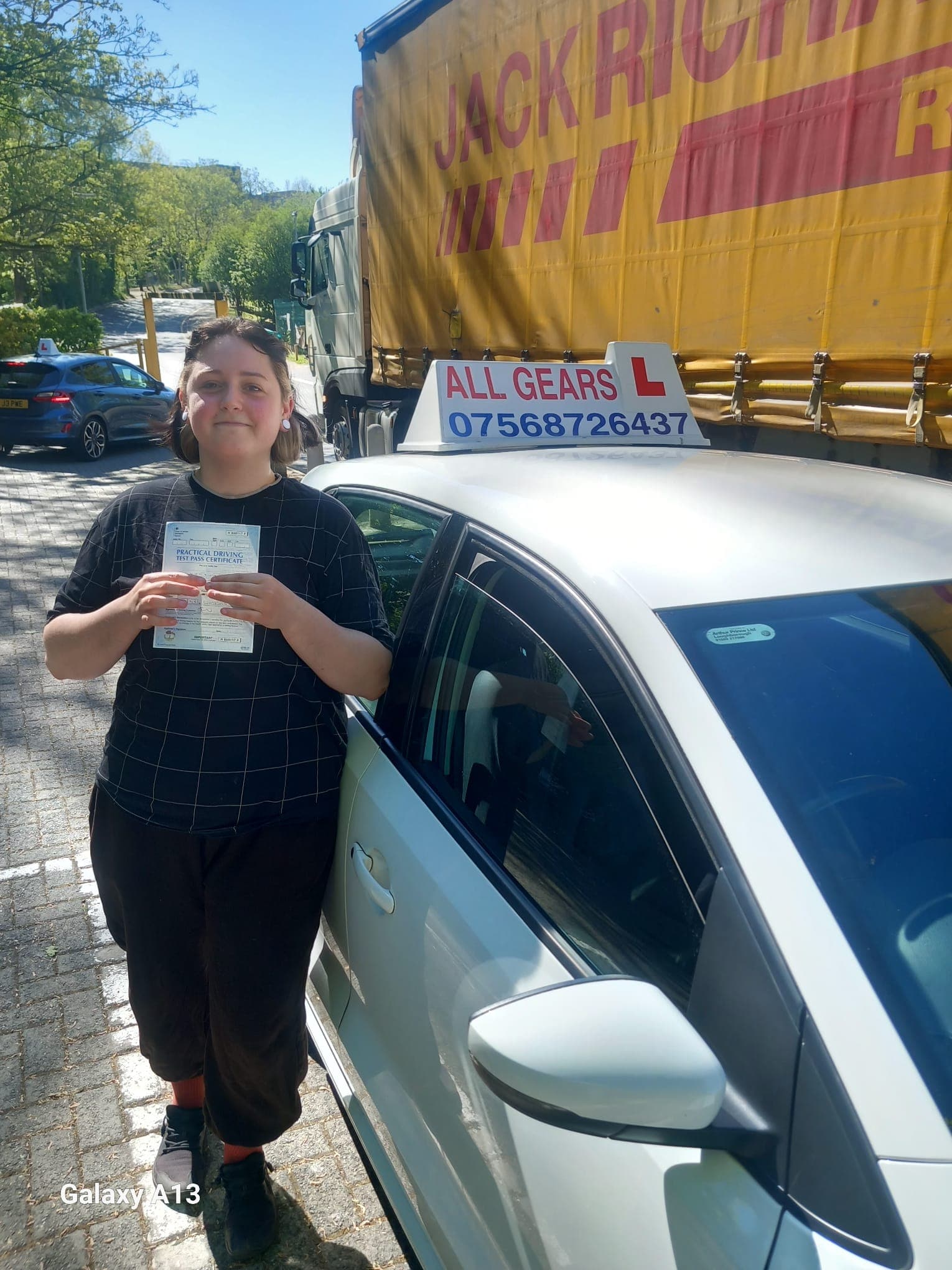 Dhiraj Limbachiya, driving instructor